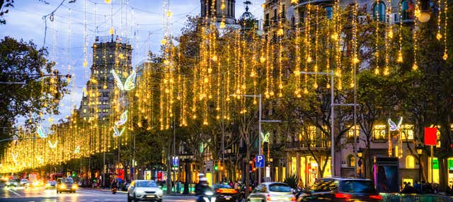 Autobús navideño de Barcelona