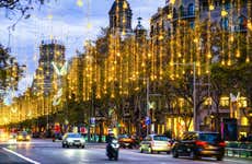 Autobús navideño de Barcelona