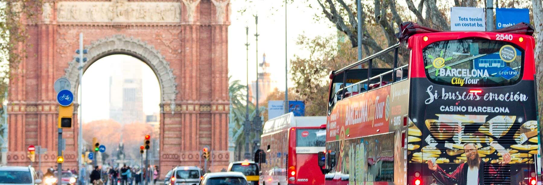 Autobús turístico en Barcelona