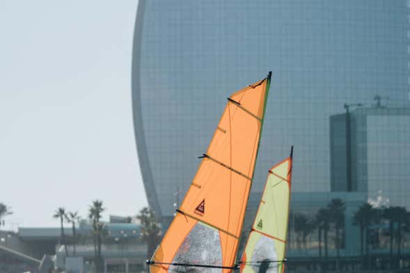 Curso de windsurf em Barcelona