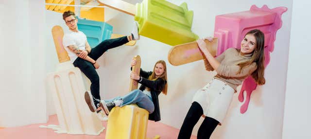 Entrada al Big Fun Museum