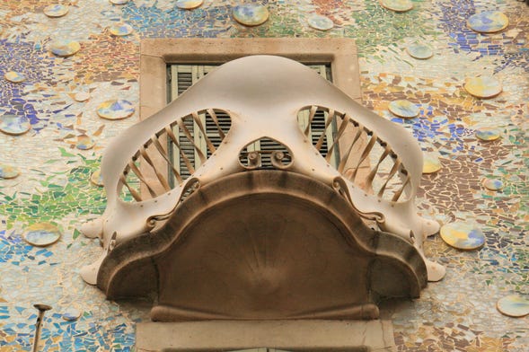 Ingresso da Casa Batlló