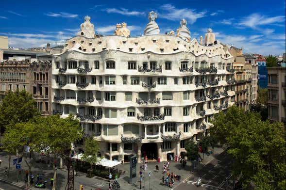 Billet pour la Pedrera