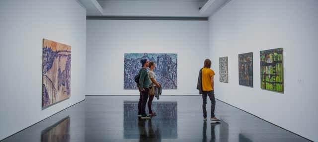 Entrada al MACBA, el Museo de Arte Contemporáneo