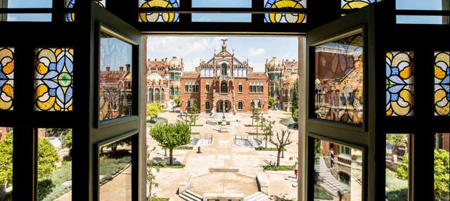 Entrada al Recinto Modernista de Sant Pau