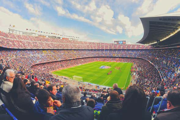 Biglietti per una partita dell'FC Barcelona in zona VIP