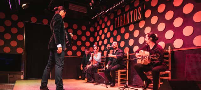 Espectáculo flamenco en el tablao Los Tarantos
