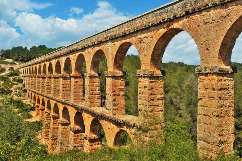 Acueducto romano de Ferreres, en las afueras de Tarragona