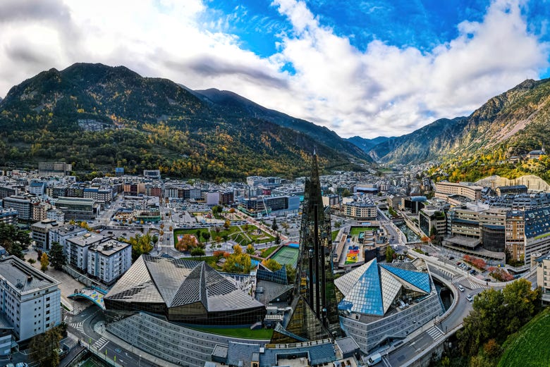 Tour the beautiful capital of Andorra