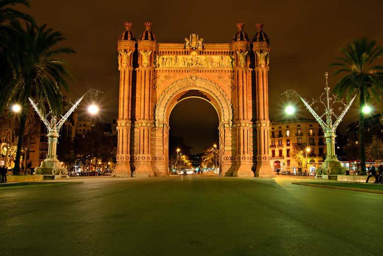 L'arc de triomphe de Barcelone