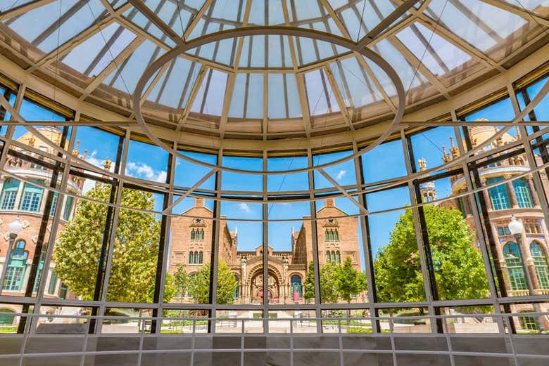 Arquitectura modernista del complejo Sant Pau