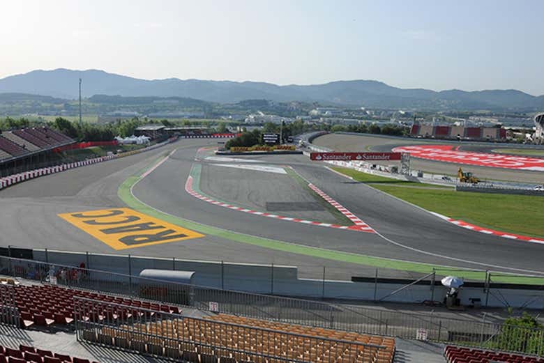 Todo listo para la Fórmula 1 de Barcelona