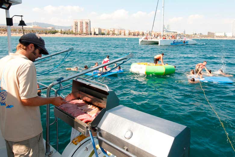 Preparando una deliciosa barbacoa