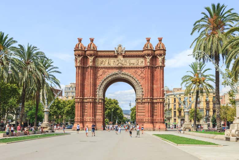 Arco do triunfo de Barcelona