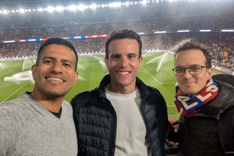 Selfie en el Camp Nou