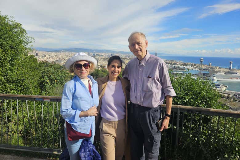 The viewpoint from Montjuic