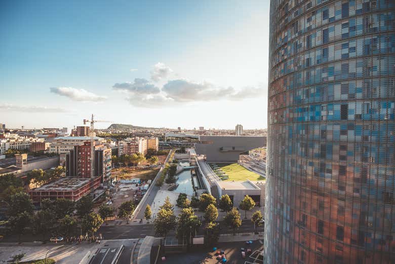 Views of Barcelona from the tower