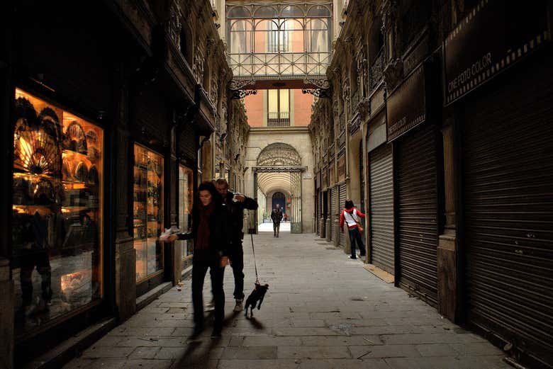 Le pittoresque passatge de Bacardi