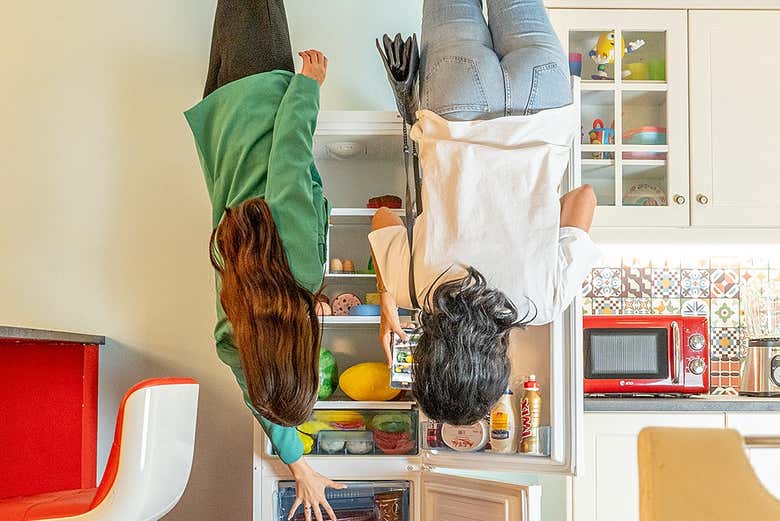 Caminando por el techo