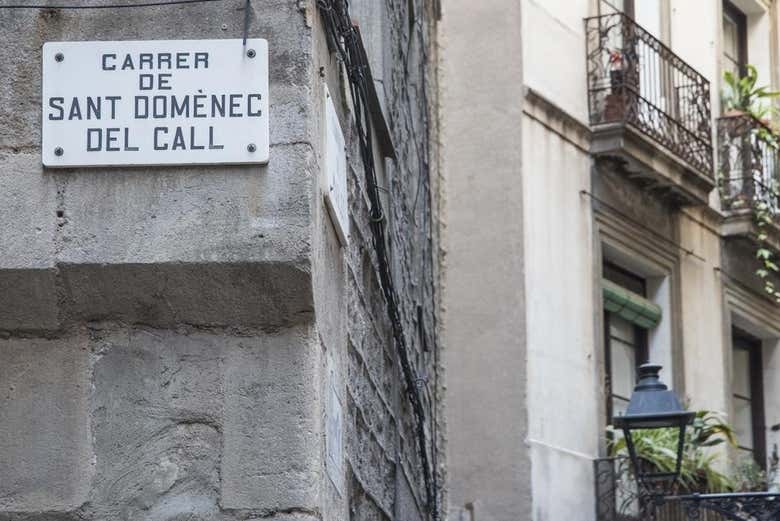 Call de Barcelona, o barrio judío