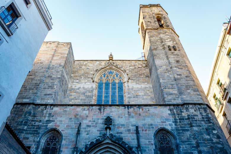 La facciata della Basilica de los Santos Justo y Pastor 