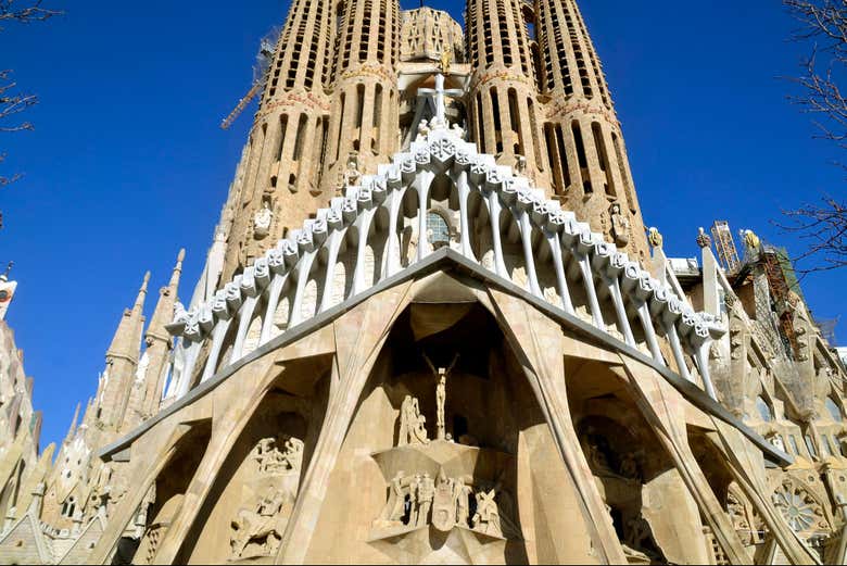 L'une des façades de la Sagrada Familia