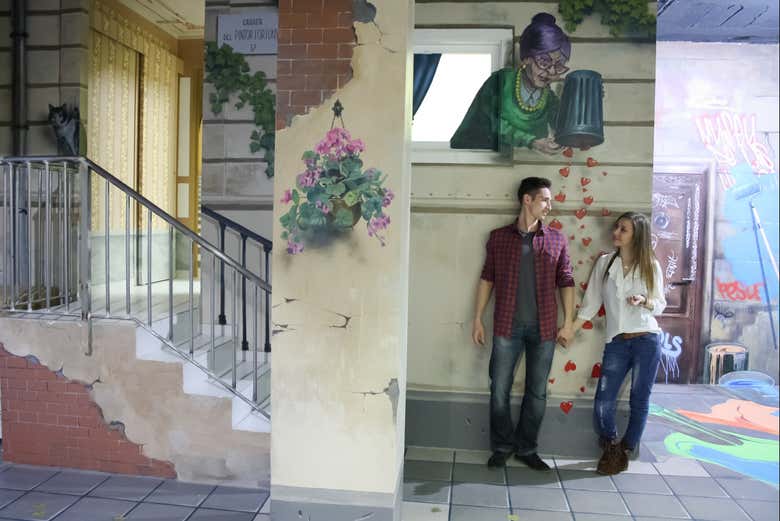 All'interno del museo