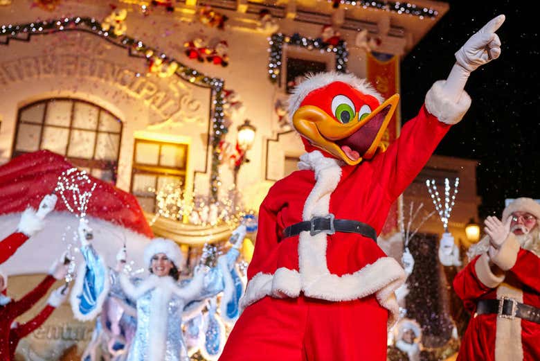 Desfile de Navidad en PortAventura
