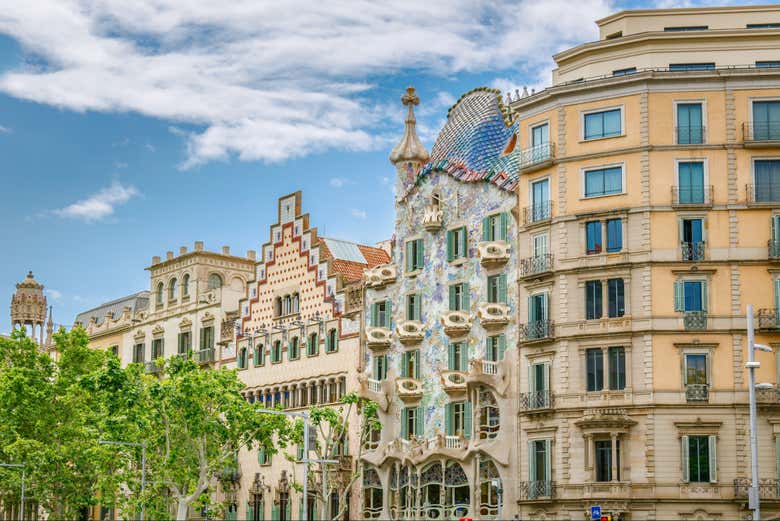 La icónica Casa Batlló de Antoni Gaudí
