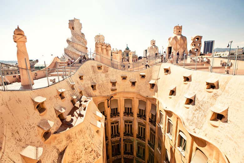 Visitando la Casa Milà