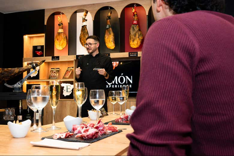 Explicações durante a Masterclass