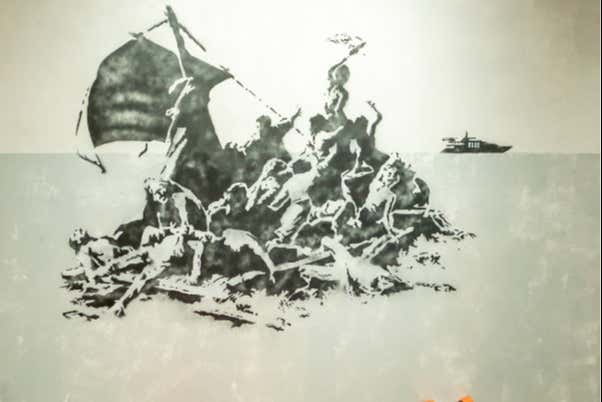 Mais de 130 obras de Banksy em exposição no museu