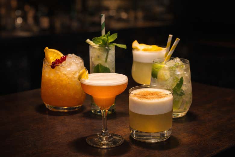 Cócteles inspirados en el flamenco en el trablao El Duende