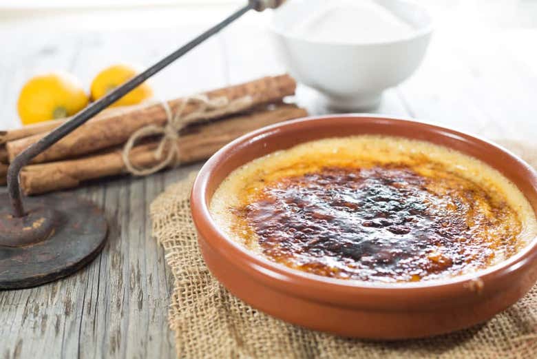 O famoso creme catalão