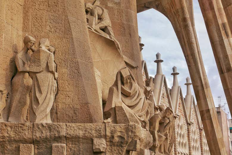 Detalhe da Sagrada Família