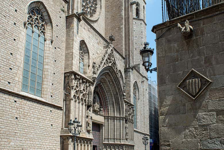Extérieur de la basilique Santa María del Mar