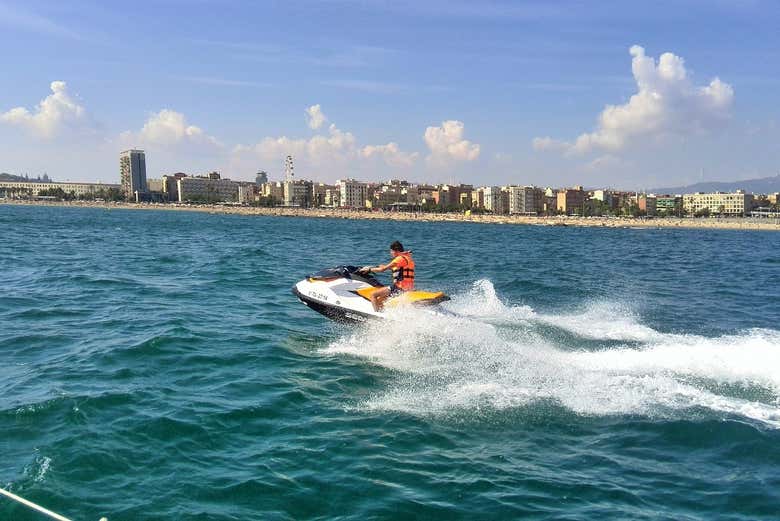Alquiler de motos de agua en Barcelona