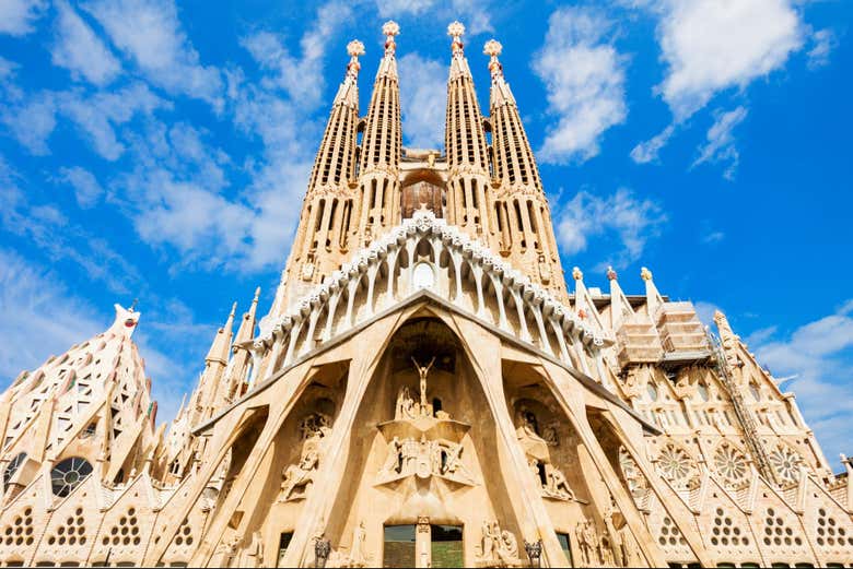 Vista exterior de la Sagrada Familia