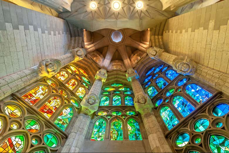Vidrieras de la Sagrada Familia