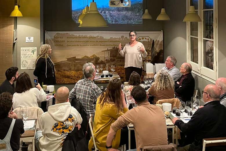 Aprendiendo sobre el vino en Barcelona