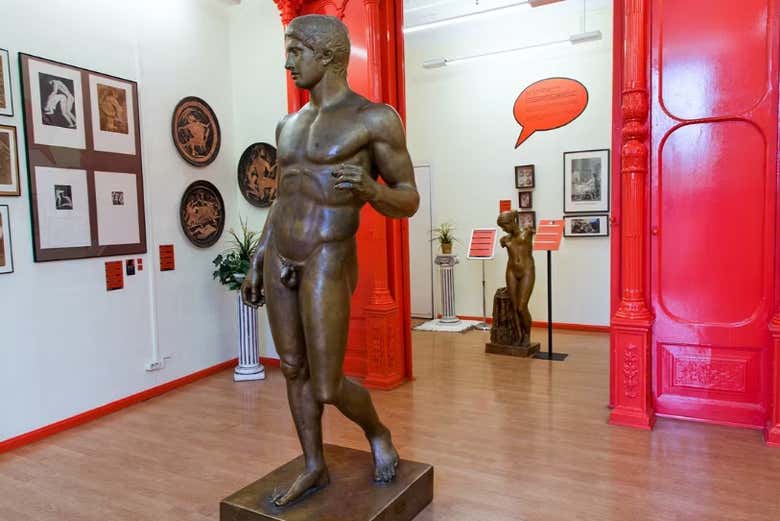 Marvel at the sculptures