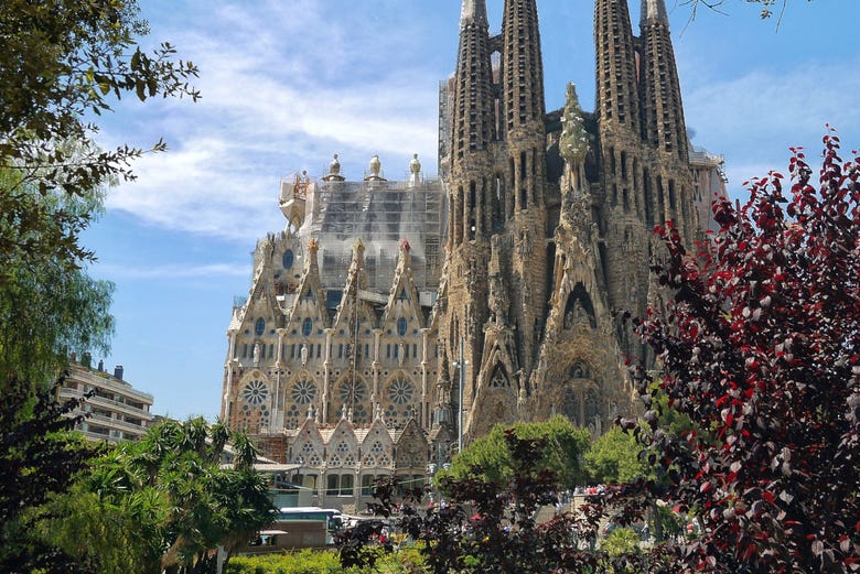 The magnificent Sagrada Familia 
