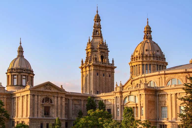 Exterior del Museo Nacional de Arte de Cataluña