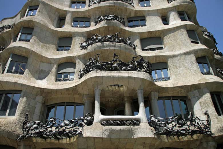 Fachada de la Pedrera