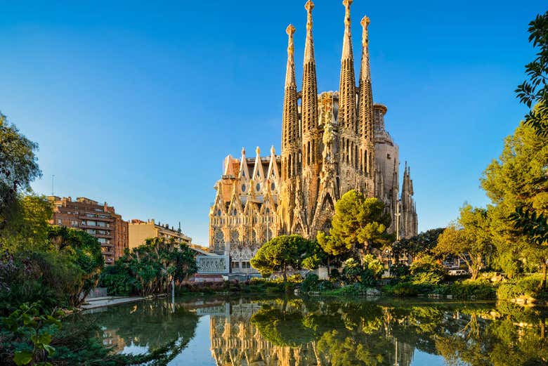 Fachada de la Sagrada Familia
