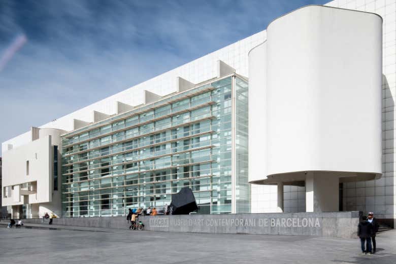 O edifício MACBA