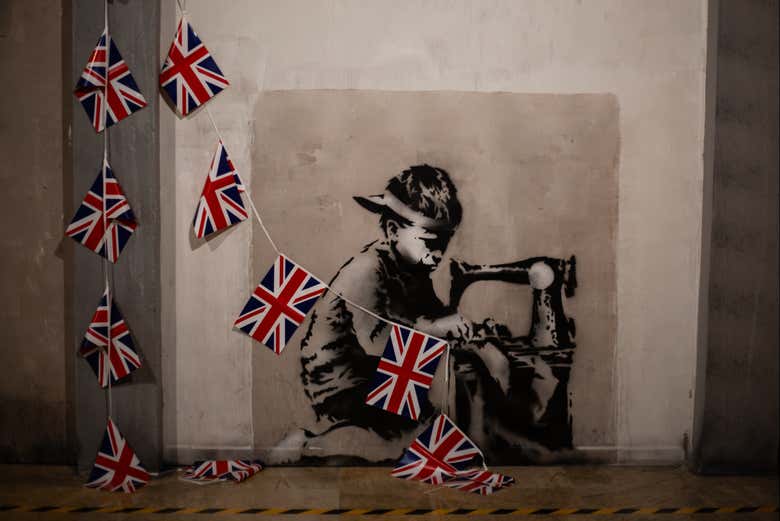 Grafite de 'Slave Labour'