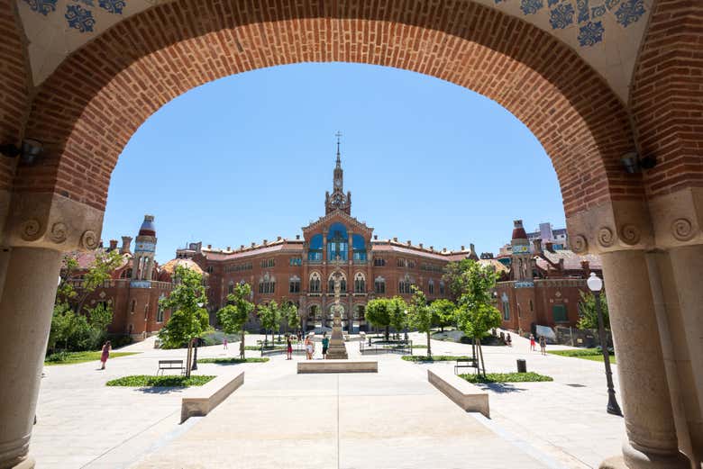 The old Hospital de la Santa Creu i Sant Pau