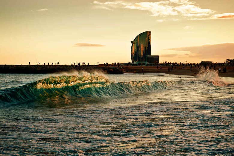 Jet-ski à Barcelone