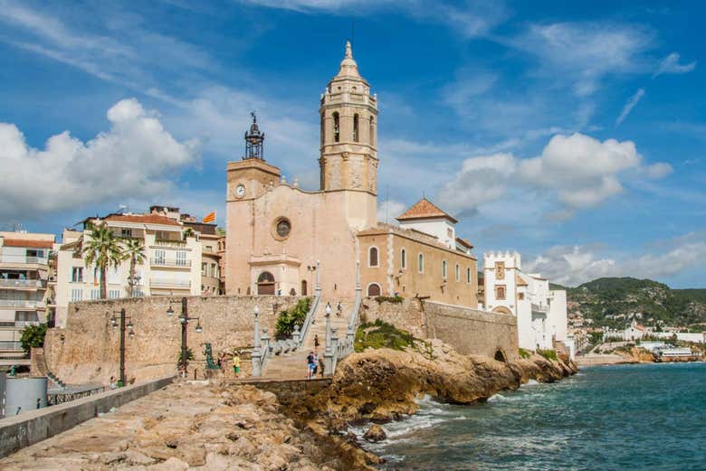 Iglesia de San Bartolomé y Santa Tecla, en Sitges